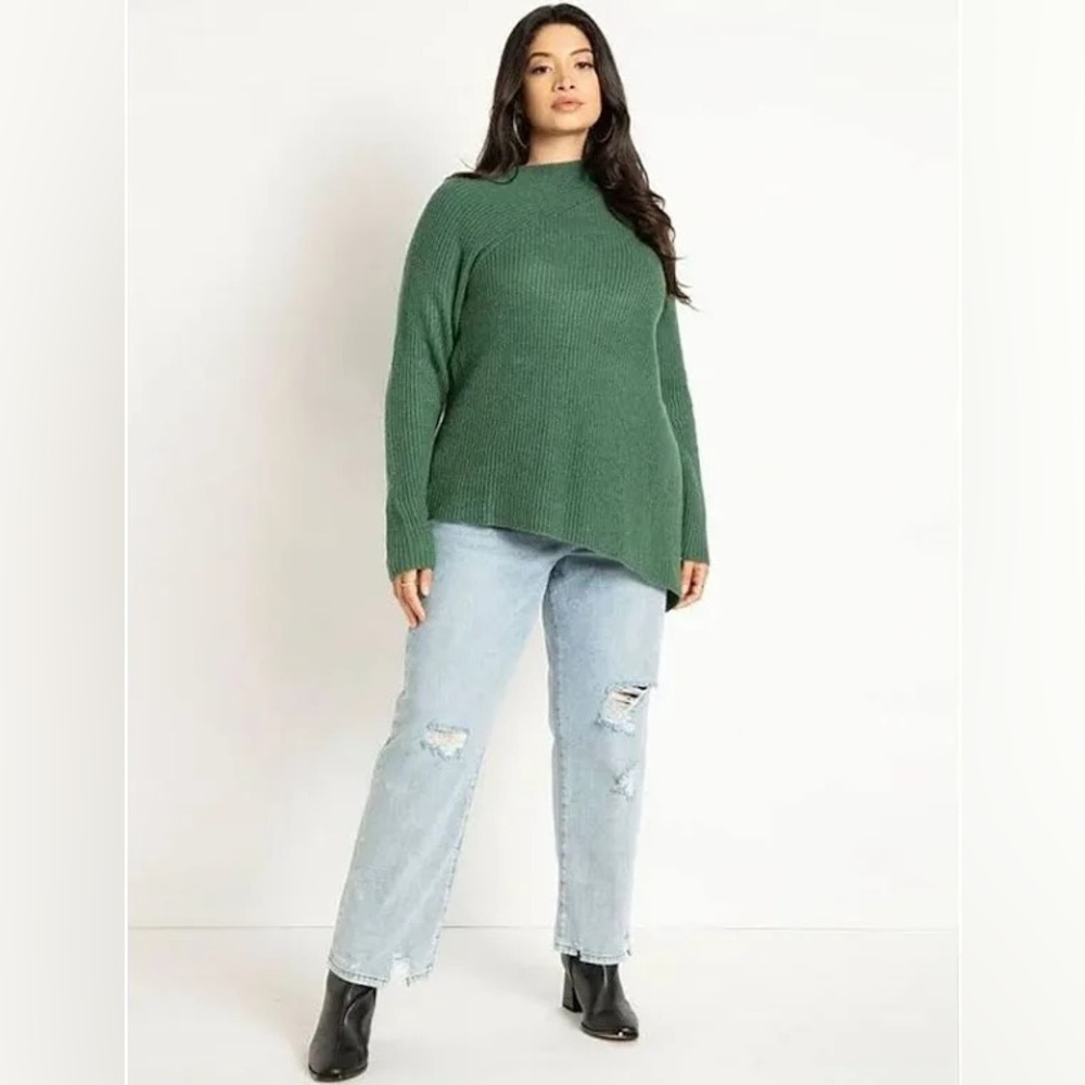 Eloquii Asymmetrical Sweater